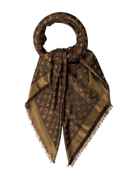 louis vuitton monogram shine shawl|louis vuitton monogram shawl black.